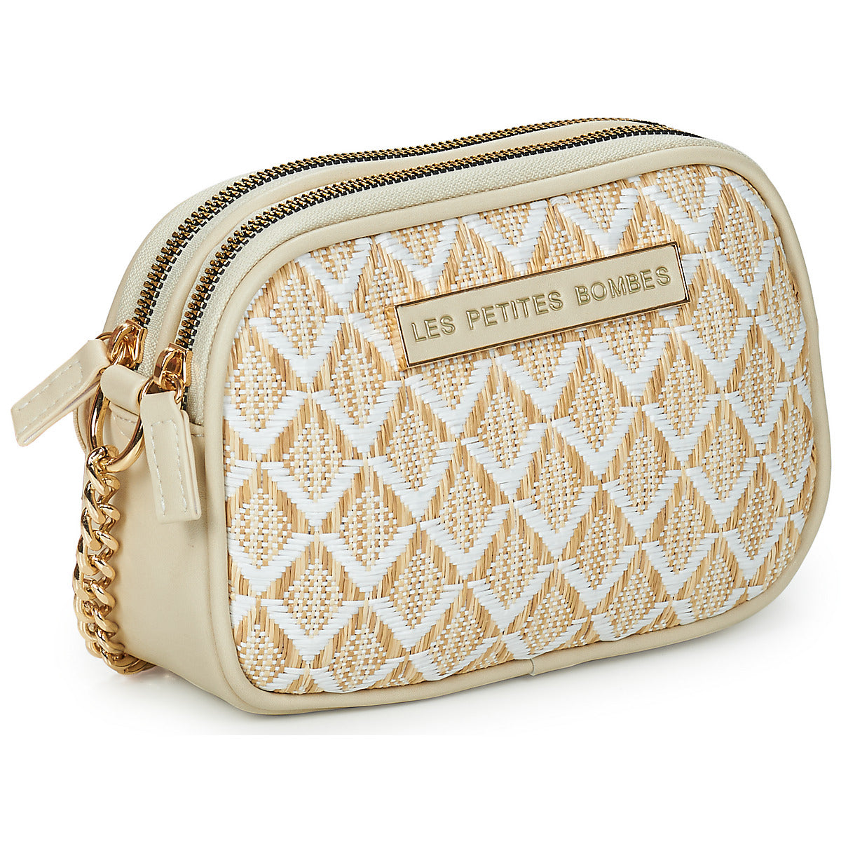 Borsa a tracolla Donna Les Petites Bombes  ALBANE  Beige