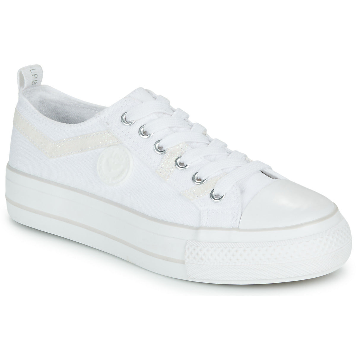 Sneakers basse Donna Les Petites Bombes INDIRA Bianco