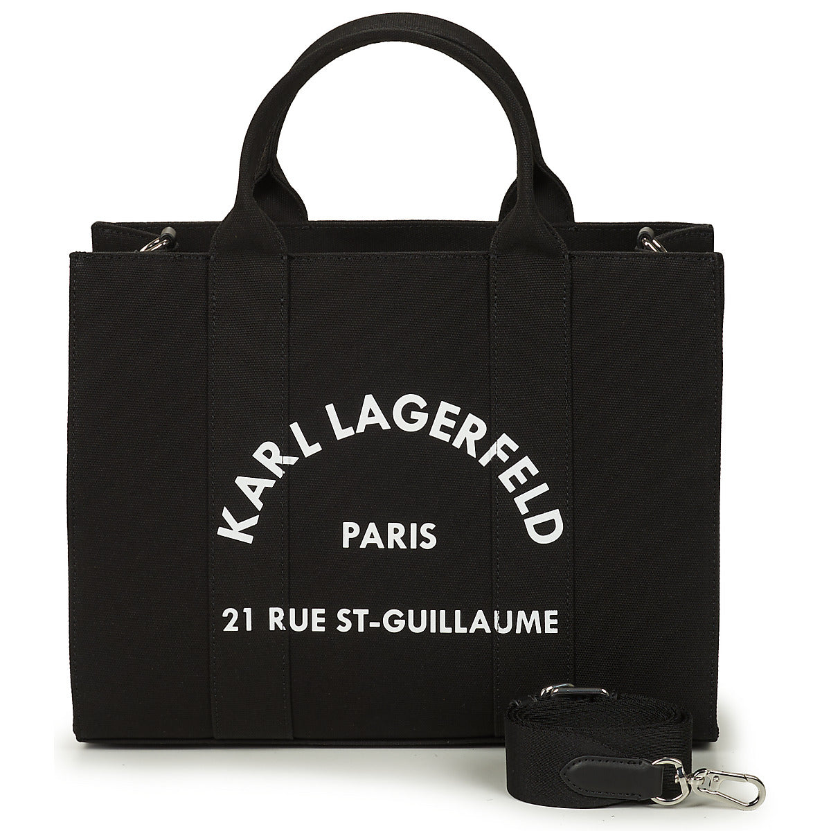 Borsette Donna Karl Lagerfeld  K/RSG SQUARE MEDIUM TOTE  Nero