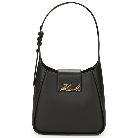 Borsa a spalla Donna Karl Lagerfeld K/SIGNATURE HOBO Nero