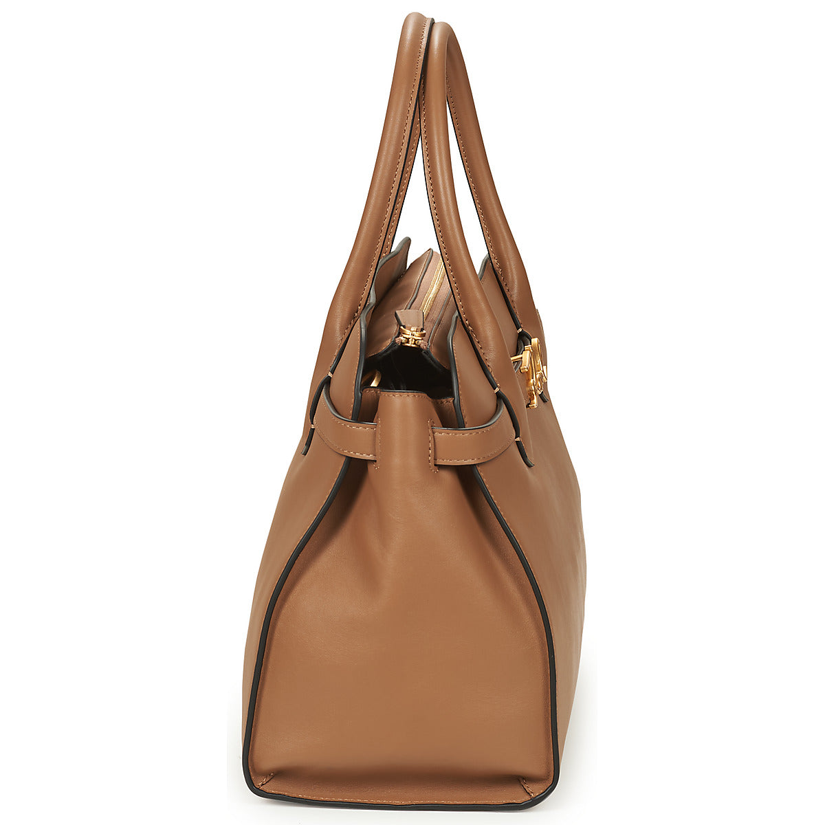 Borsette Donna Karl Lagerfeld  K/SIGNATURE TOP HANDLE  Marrone