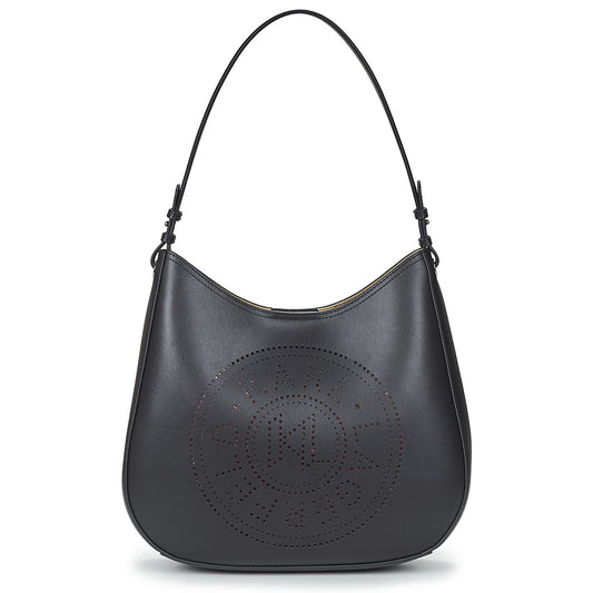 Borsa a spalla Donna Karl Lagerfeld K/CIRCLE HOBO BAG PERFORATED Nero