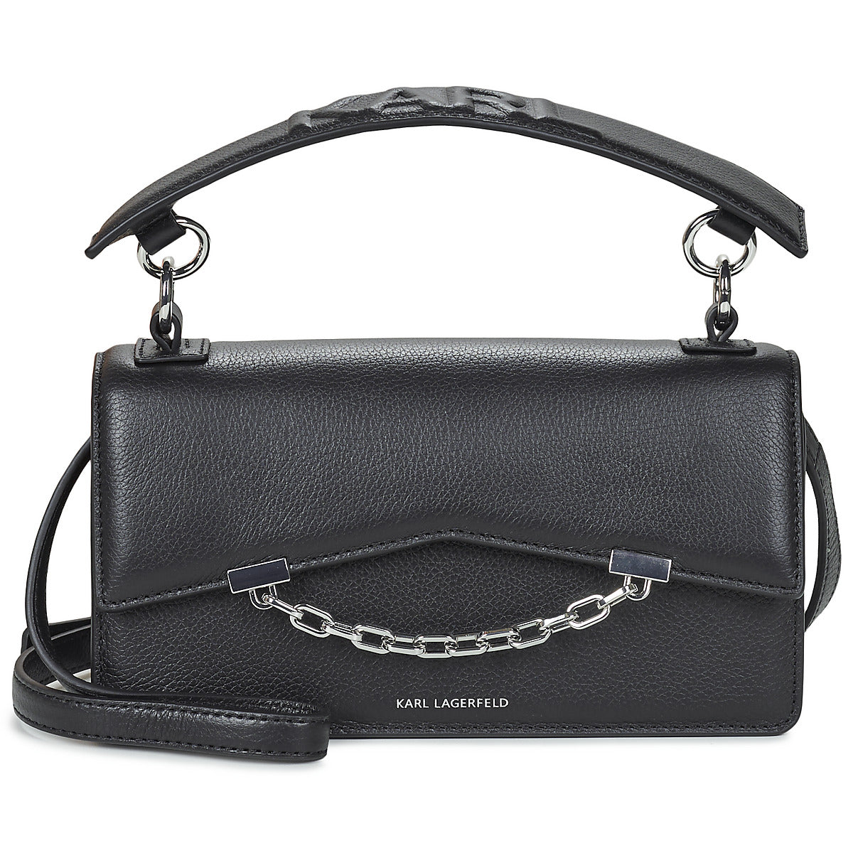 Borsa a tracolla Donna Karl Lagerfeld K/SEVEN GRAINY CROSSBODY Nero