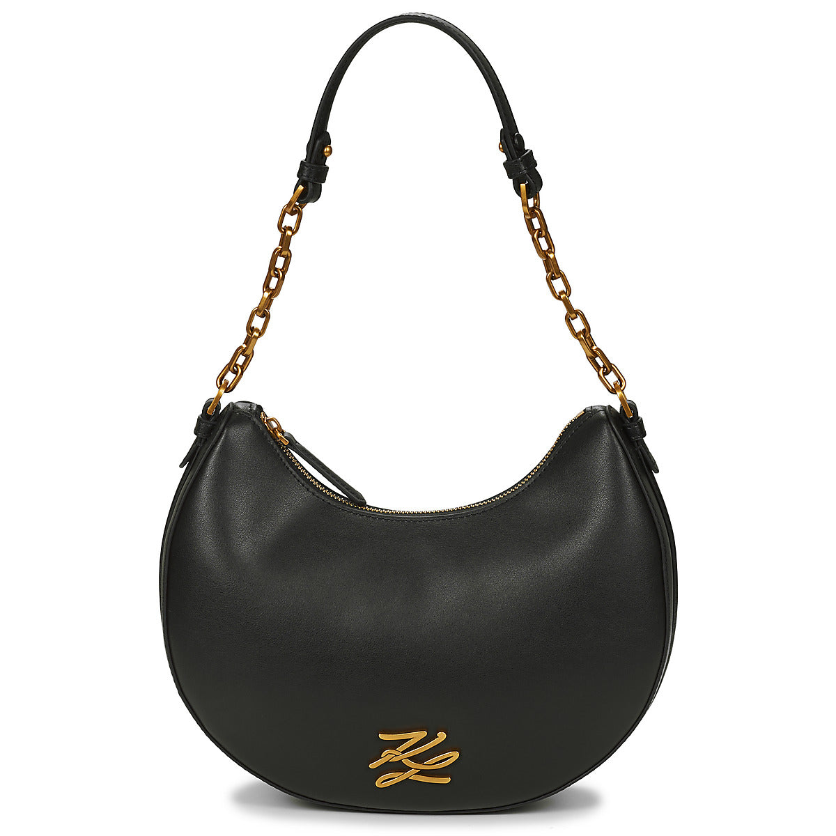 Borsa a spalla Donna Karl Lagerfeld  K/AUTOGRAPH MOON SHOULDER BAG  Nero