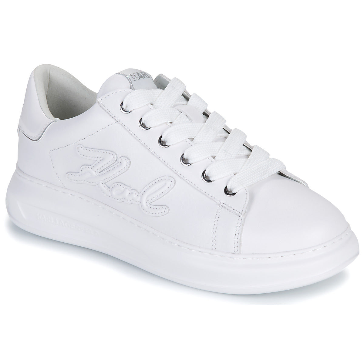 Sneakers Uomo Karl Lagerfeld  KAPRI MENS Signia Patch Embro  Bianco