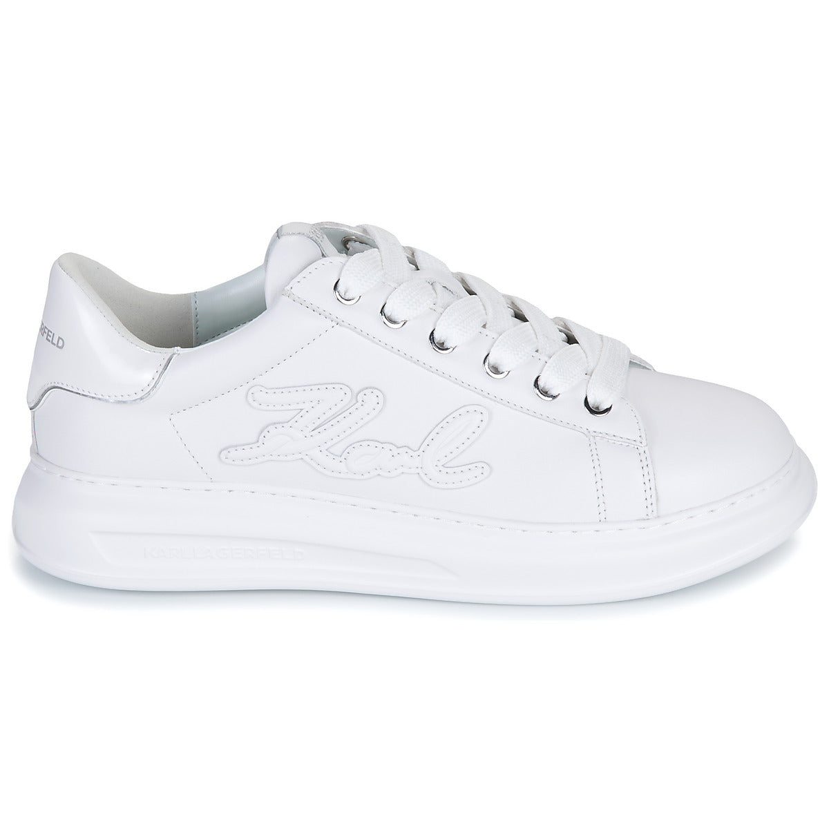 Sneakers Uomo Karl Lagerfeld  KAPRI MENS Signia Patch Embro  Bianco