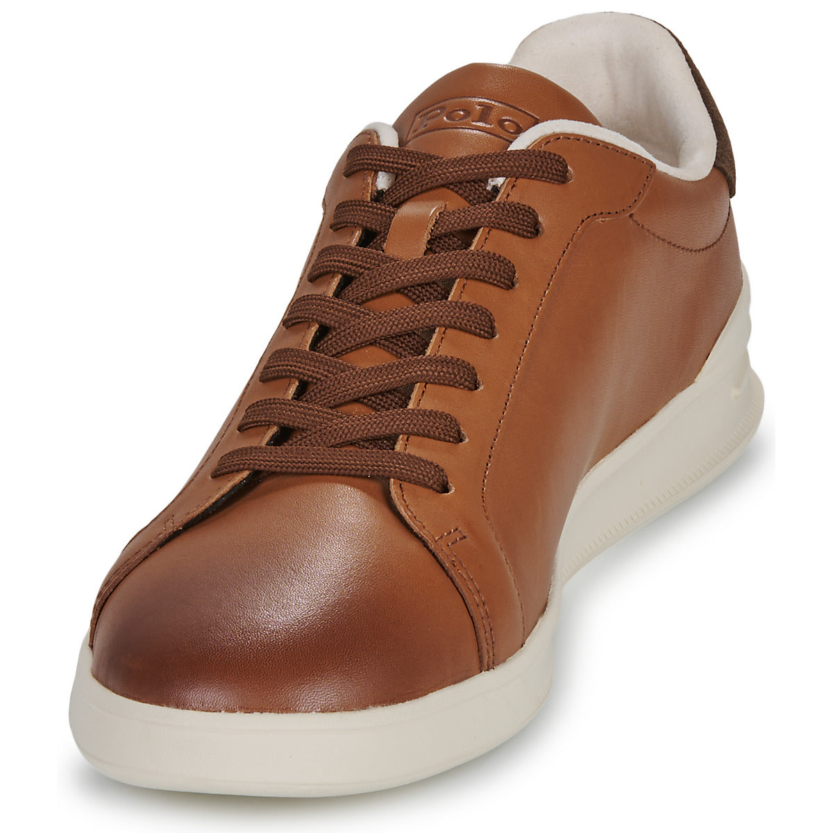 Sneakers Uomo Polo Ralph Lauren  HERITAGE COURT  Marrone