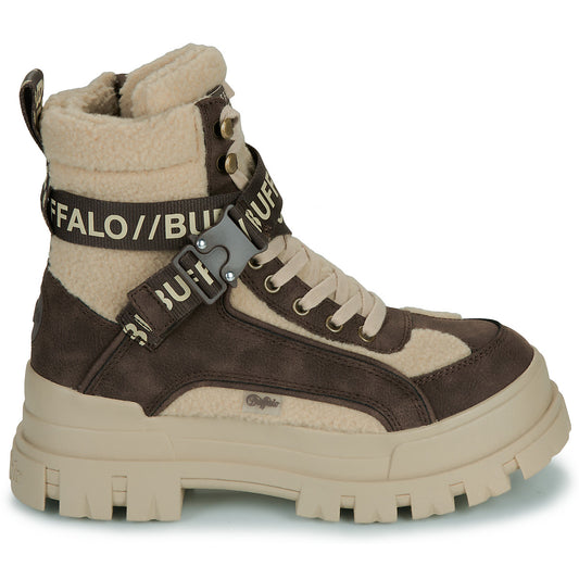 Sneakers alte Donna Buffalo ASPHA COM1 WARM Beige