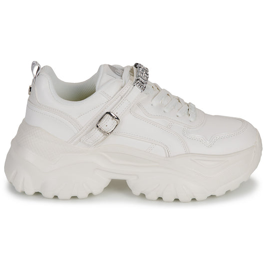 Sneakers basse Donna Buffalo BLISS GLAM Bianco