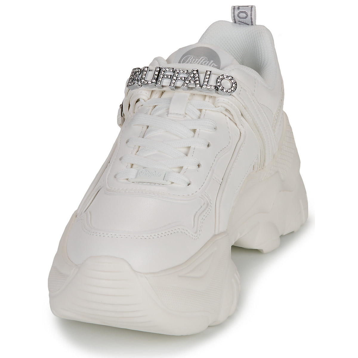 Sneakers basse Donna Buffalo BLISS GLAM Bianco