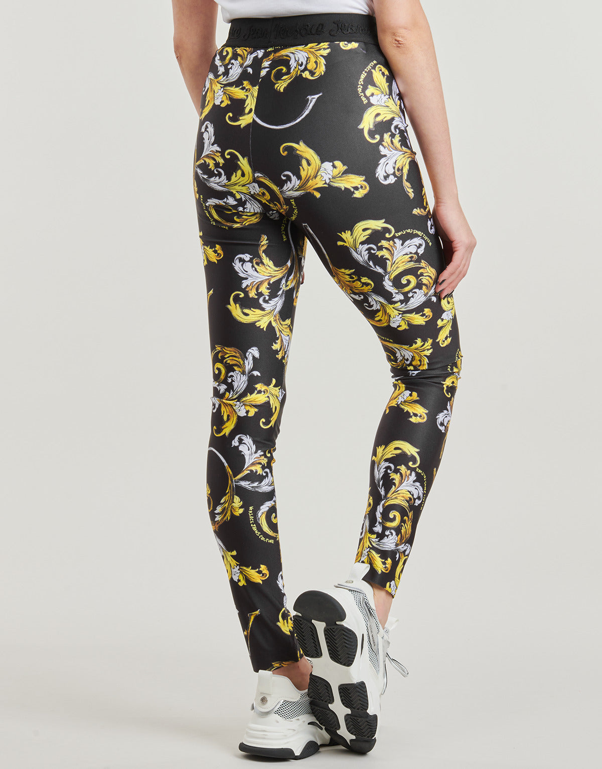 Collant Donna Versace Jeans Couture 78HAC101 Nero