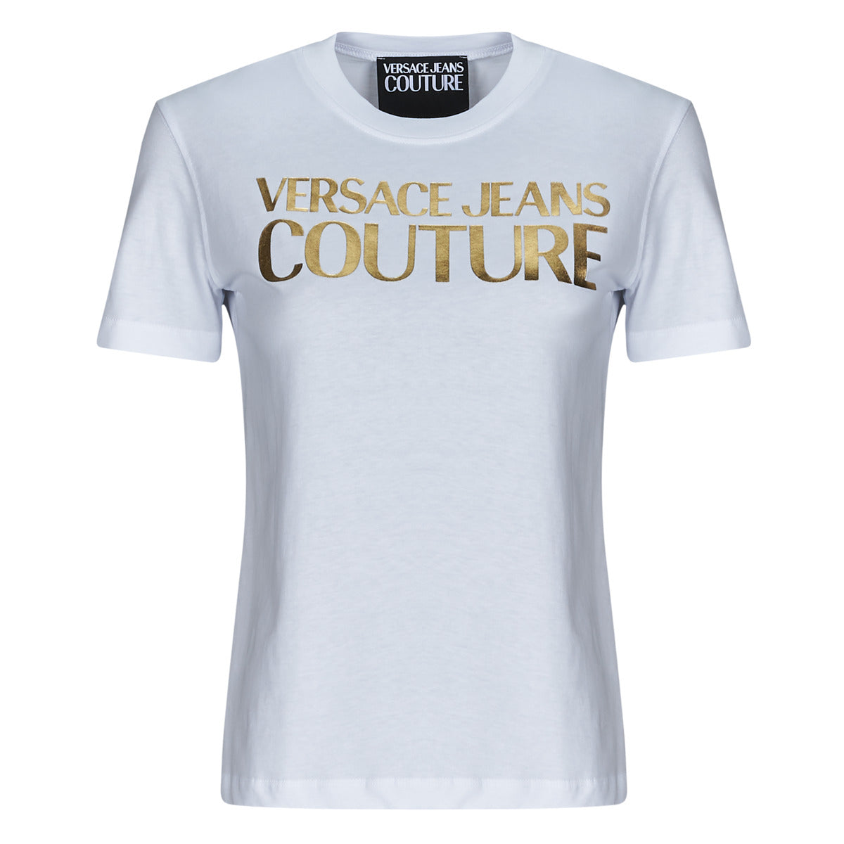 T-shirt Donna Versace Jeans Couture 78HAHT01 Bianco