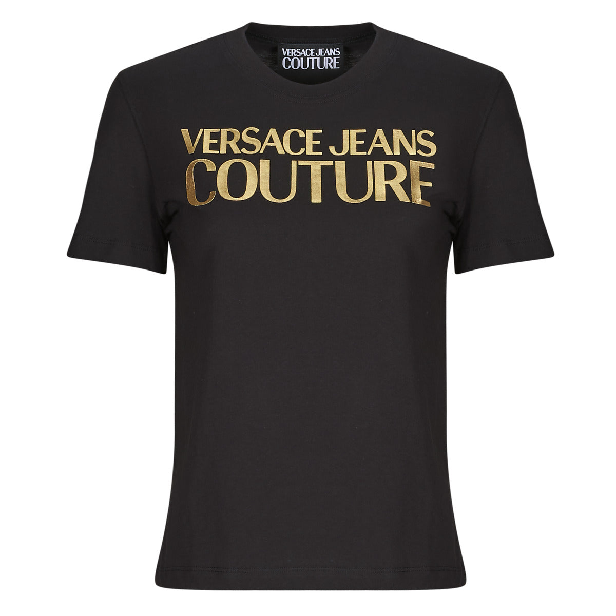 T-shirt Donna Versace Jeans Couture 78HAHT01 Nero