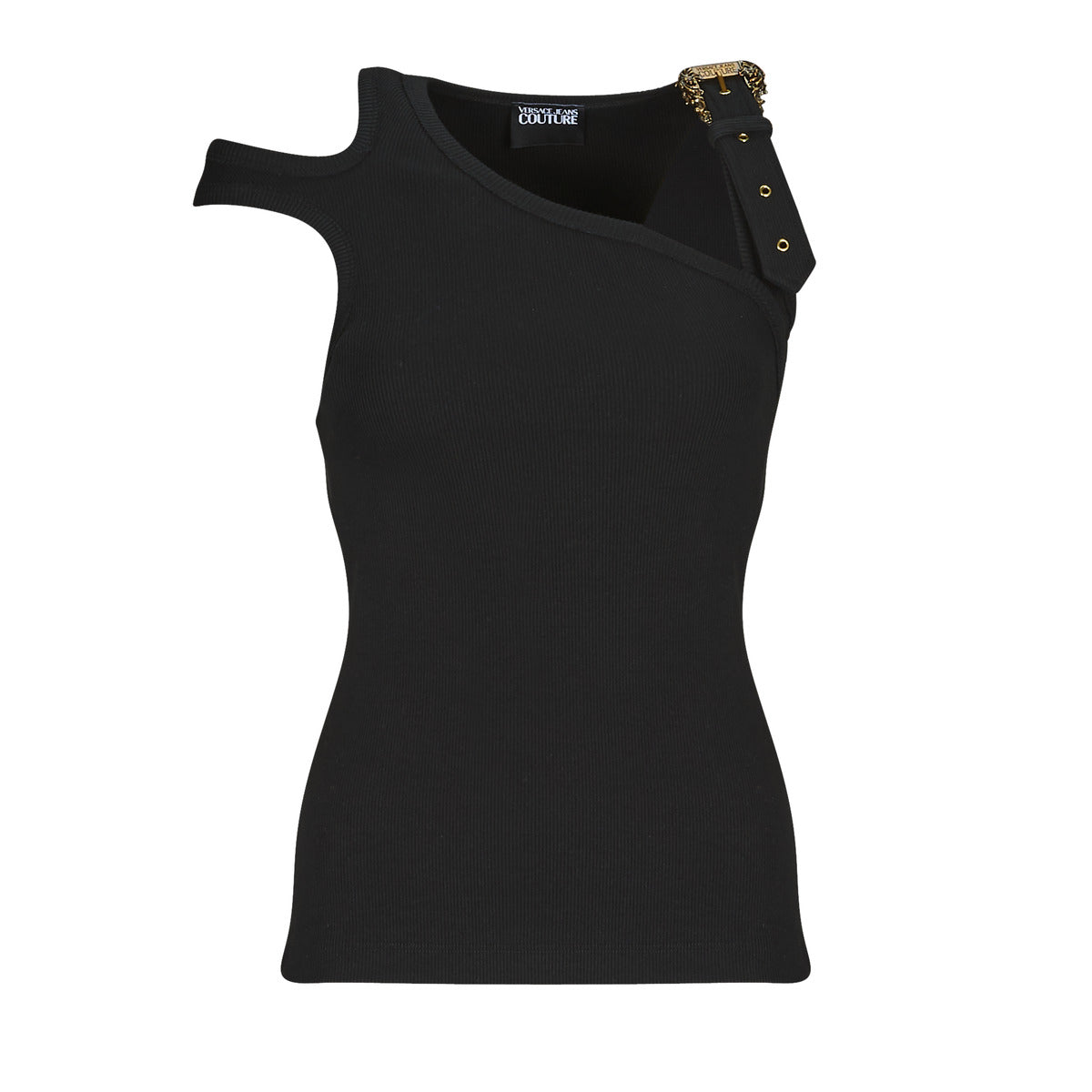 Camicetta Donna Versace Jeans Couture 78HAM603 Nero