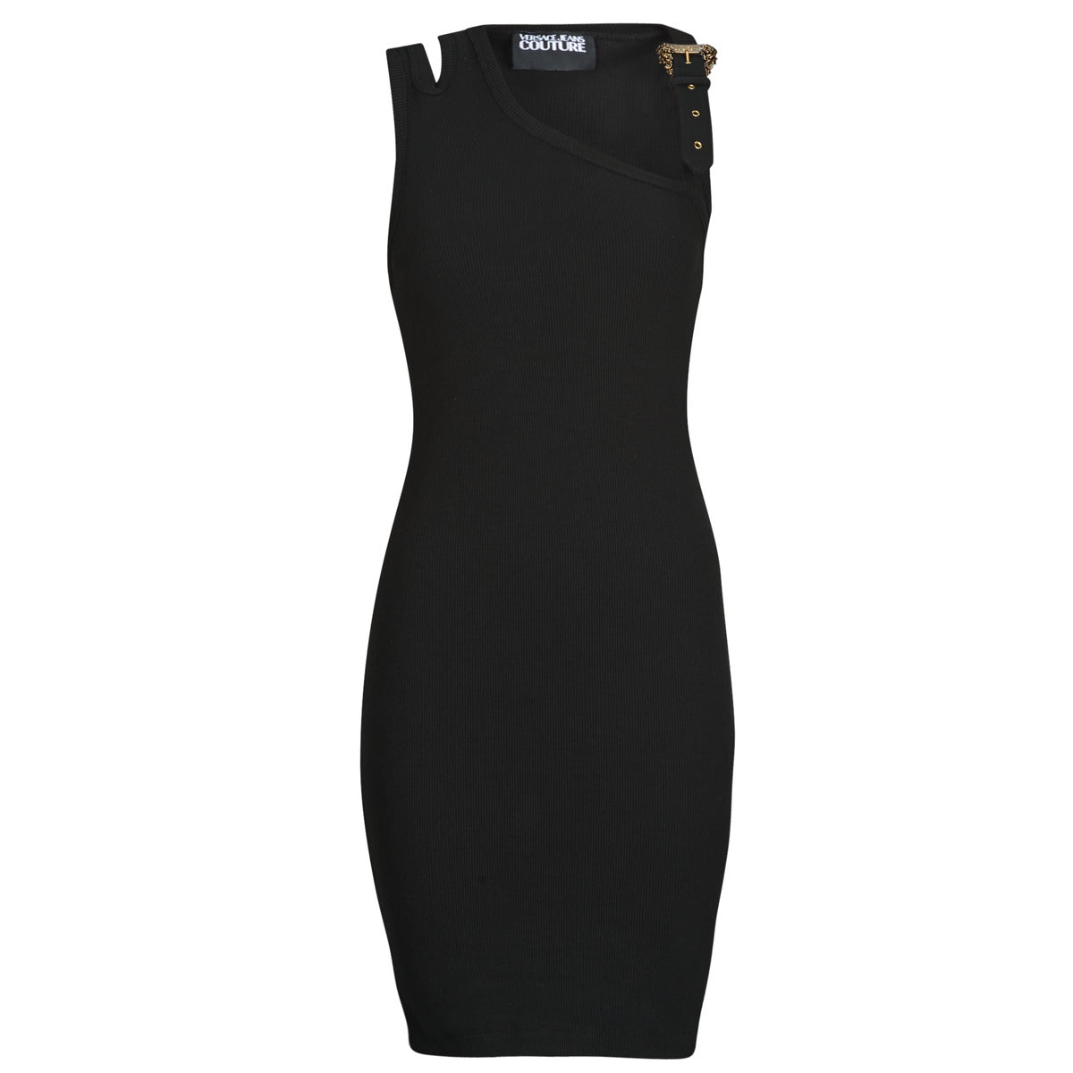 Abito corto Donna Versace Jeans Couture 78HAO9A3 Nero