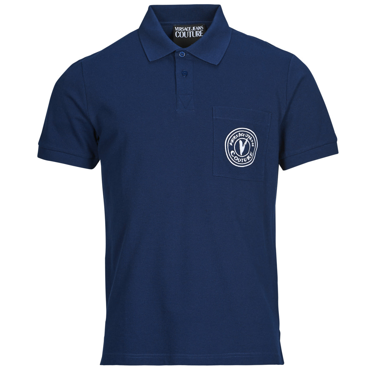 Polo Uomo Versace Jeans Couture 78GAGT01 Blu