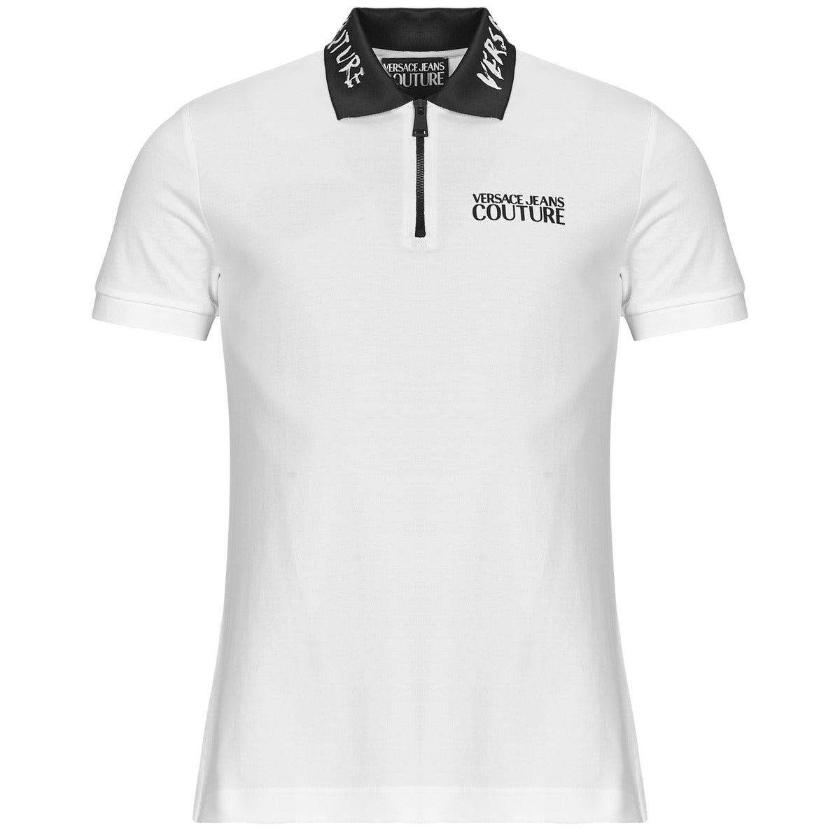 Polo Uomo Versace Jeans Couture 78GAGT03 Bianco