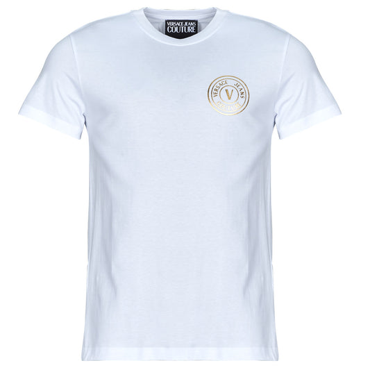 T-shirt Uomo Versace Jeans Couture 78GAHT00 Bianco