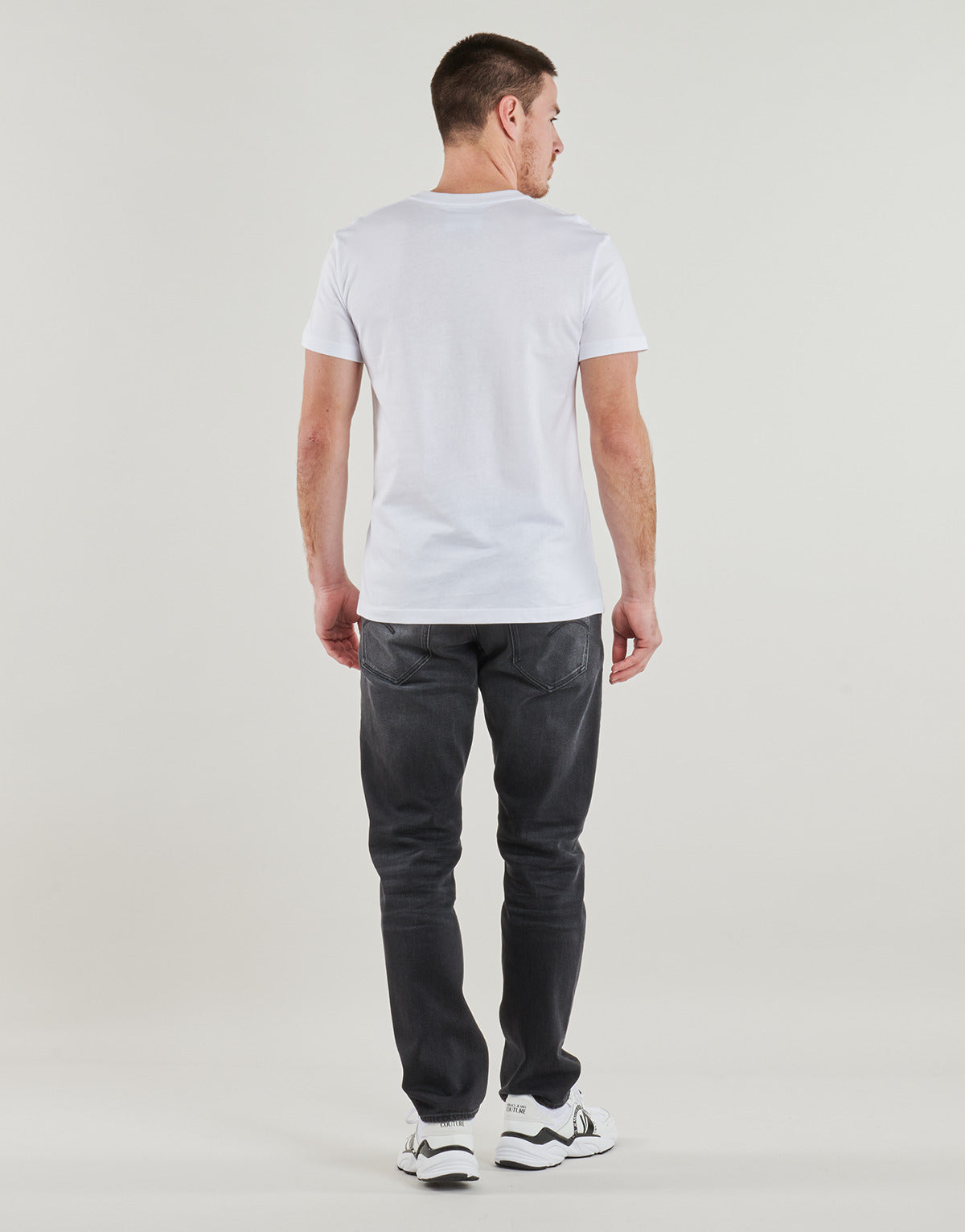 T-shirt Uomo Versace Jeans Couture 78GAHT00 Bianco