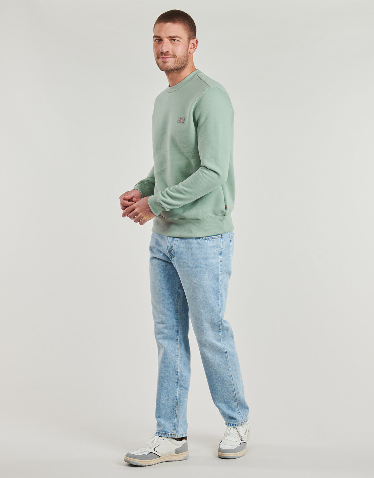 Felpa Uomo Dickies OAKPORT SWEATSHIRT Verde