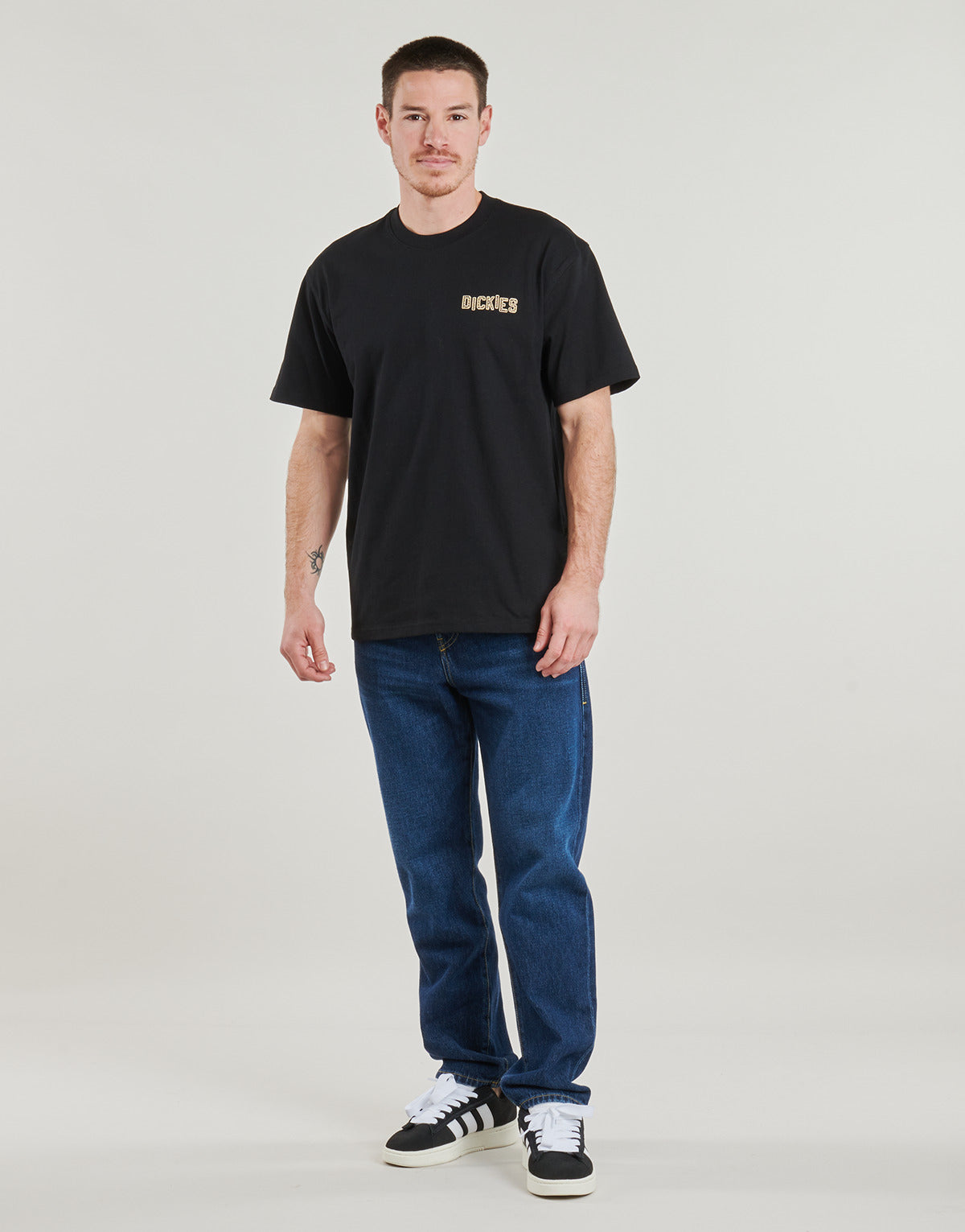 T-shirt Uomo Dickies BRICKLANE SS TEE Nero