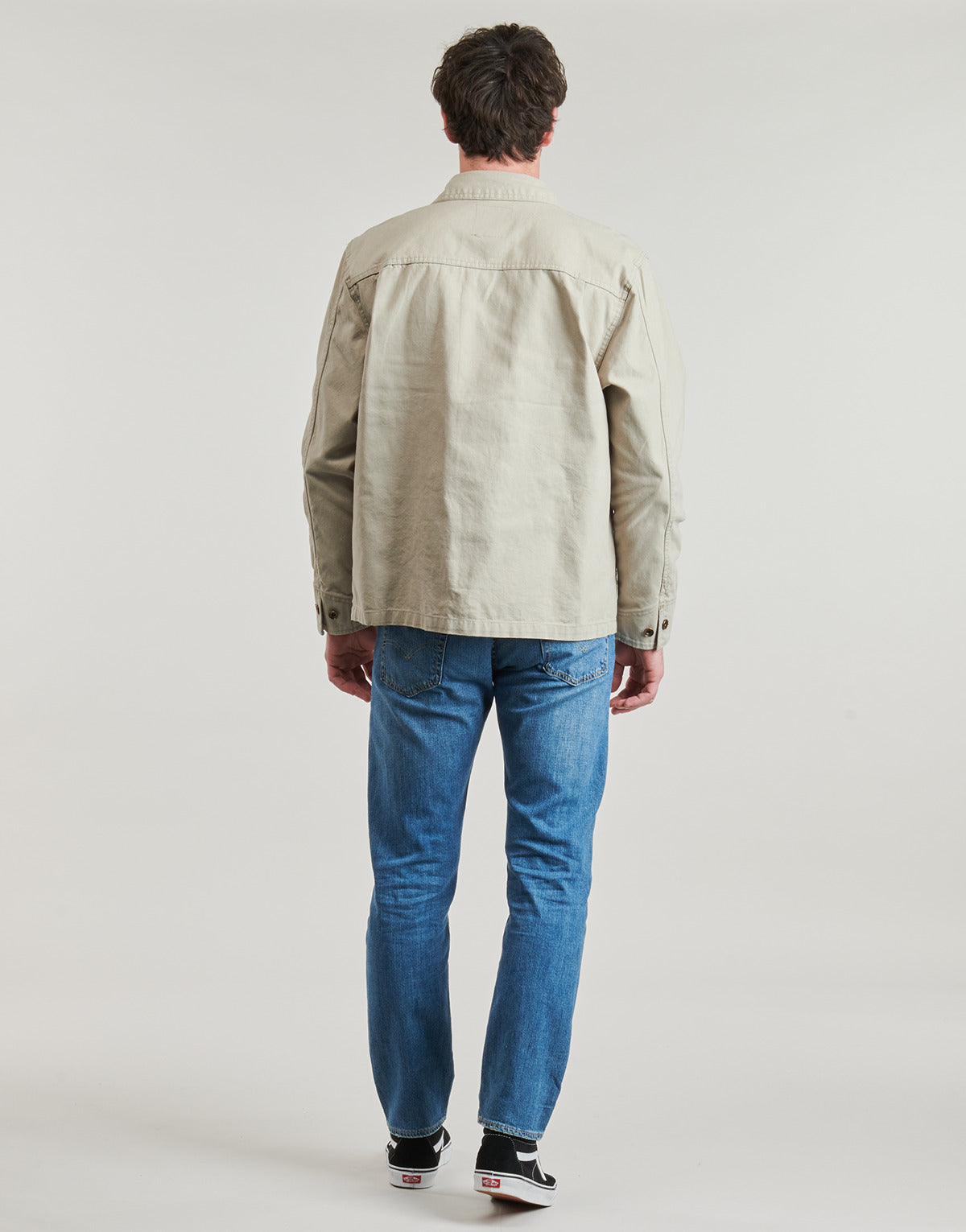 Giacca Uomo Vans Drill Chore Canvas Jacket Beige