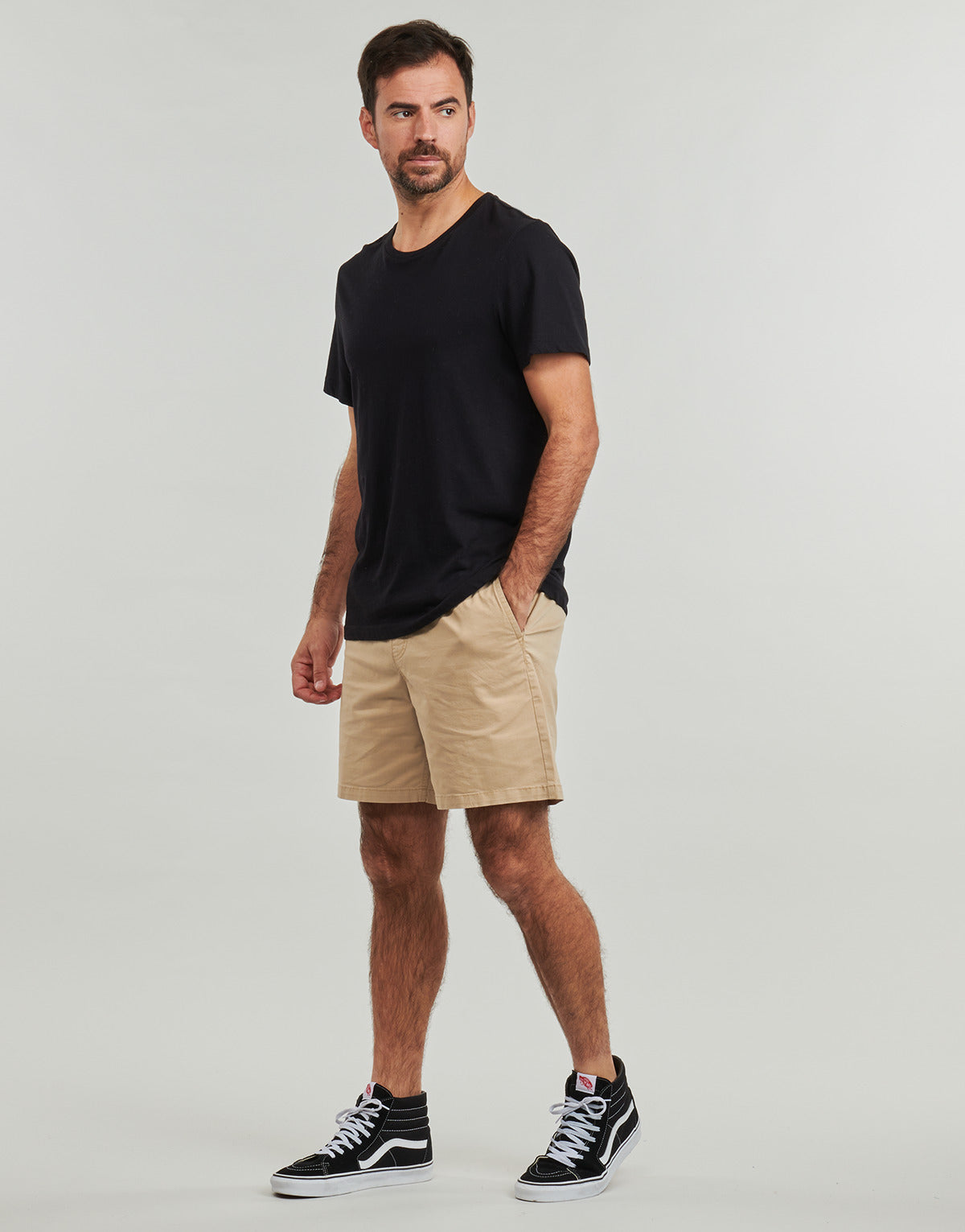 Pantaloni corti Uomo Vans MN RANGE RELAXED ELASTIC SHORT Beige