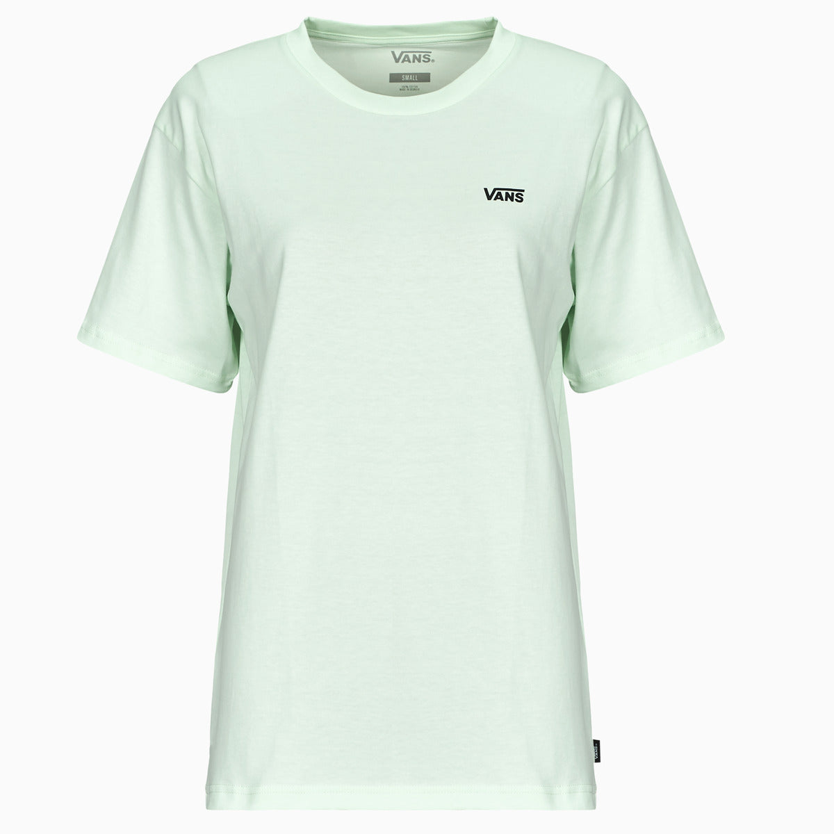 T-shirt Donna Vans LEFT CHEST LOGO TEE EM Verde