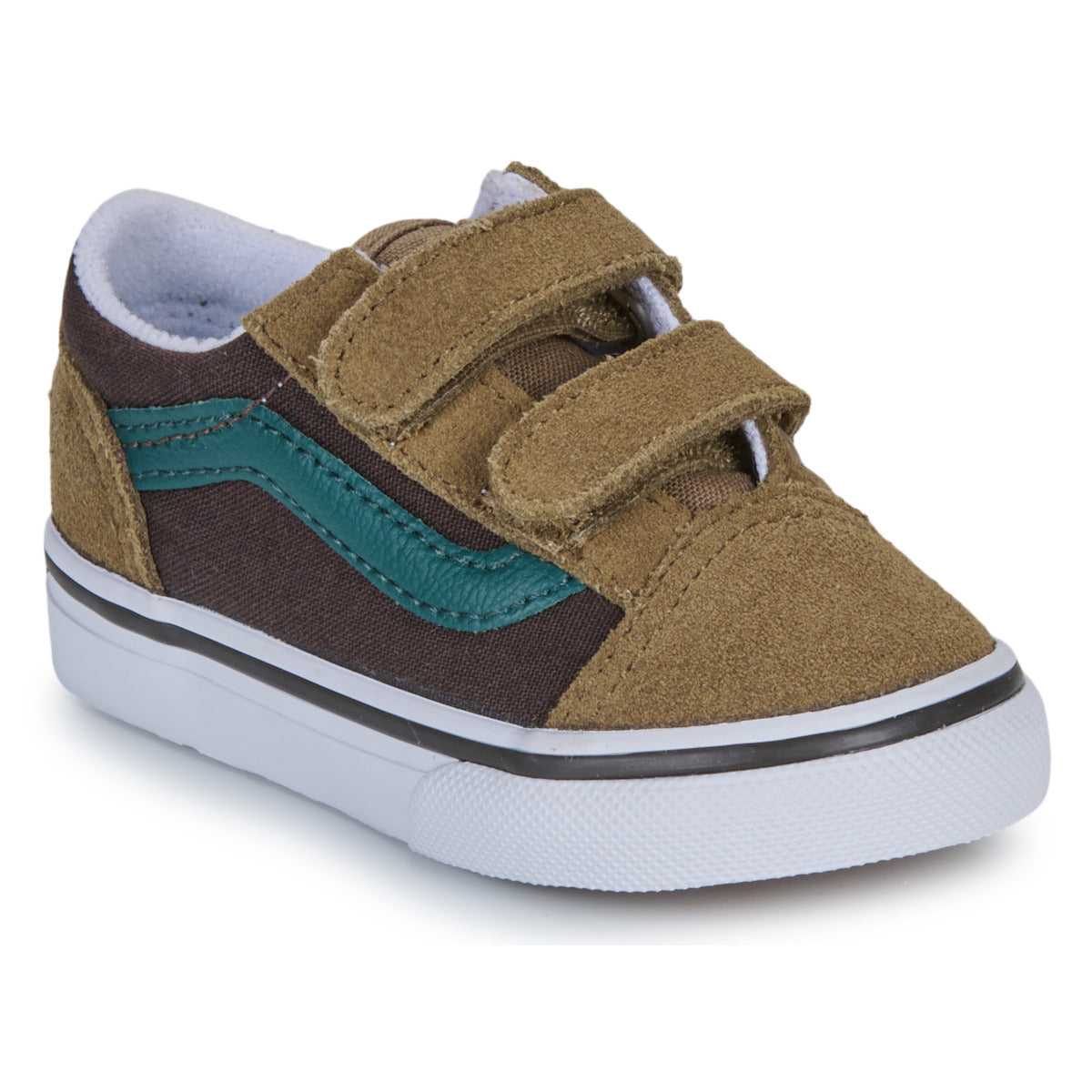 Scarpe bambini ragazzo Vans Old Skool V Marrone