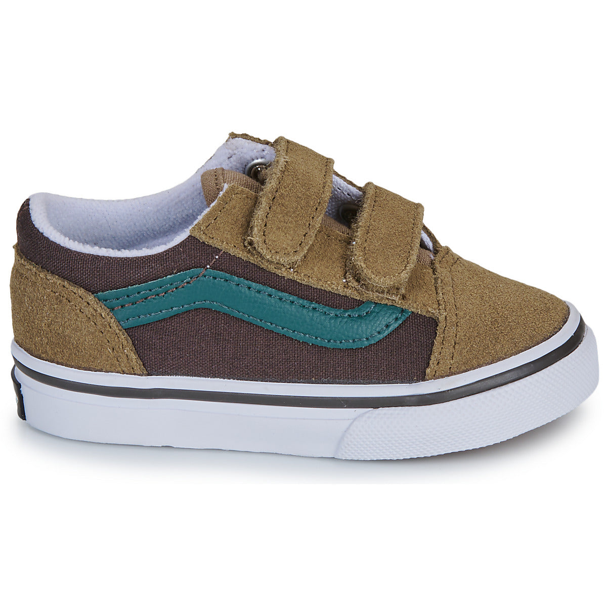 Scarpe bambini ragazzo Vans Old Skool V Marrone