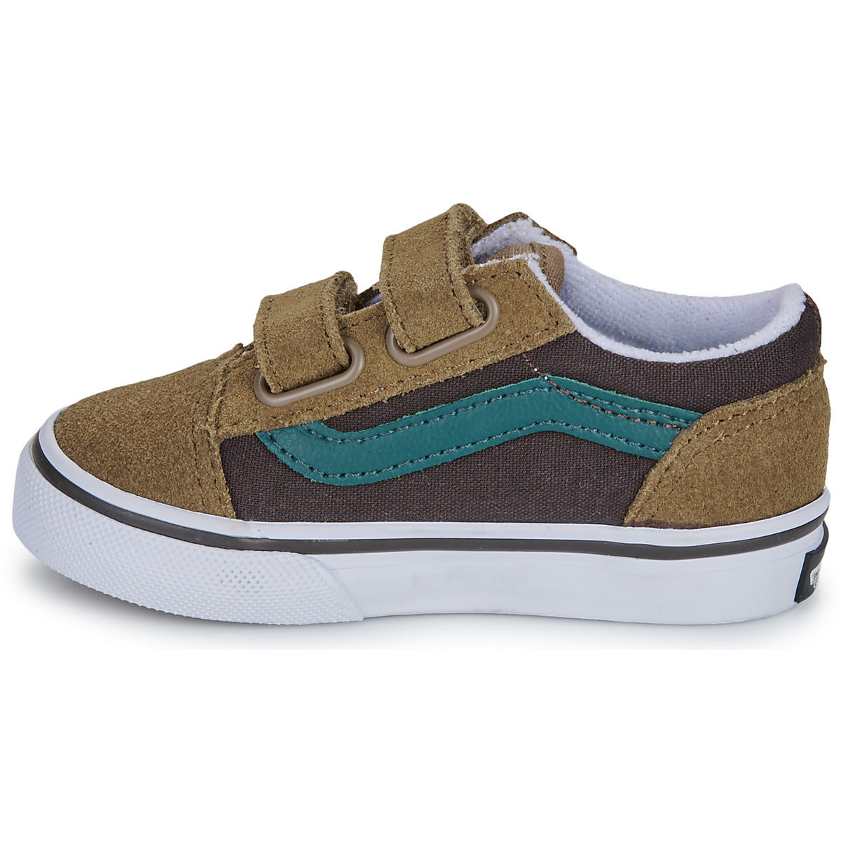 Scarpe bambini ragazzo Vans Old Skool V Marrone