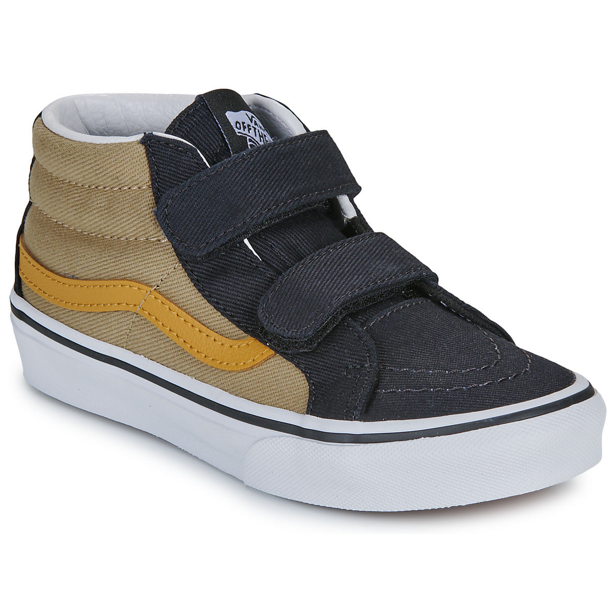 Scarpe bambini ragazzo Vans SK8-Mid Reissue V Marrone