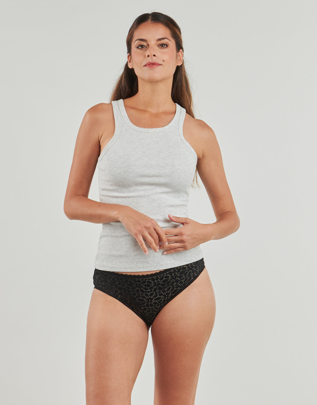 Culotte e slip Donna DIM  DAILY DENTELLE  Nero