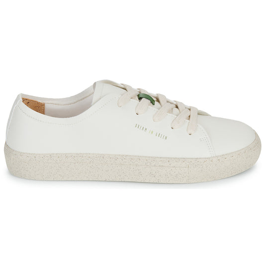Sneakers basse Donna Dream in Green JOBI Bianco