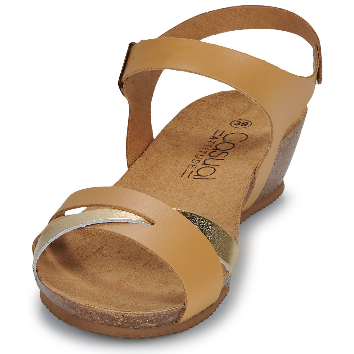 Sandali Donna Casual Attitude OYA Marrone