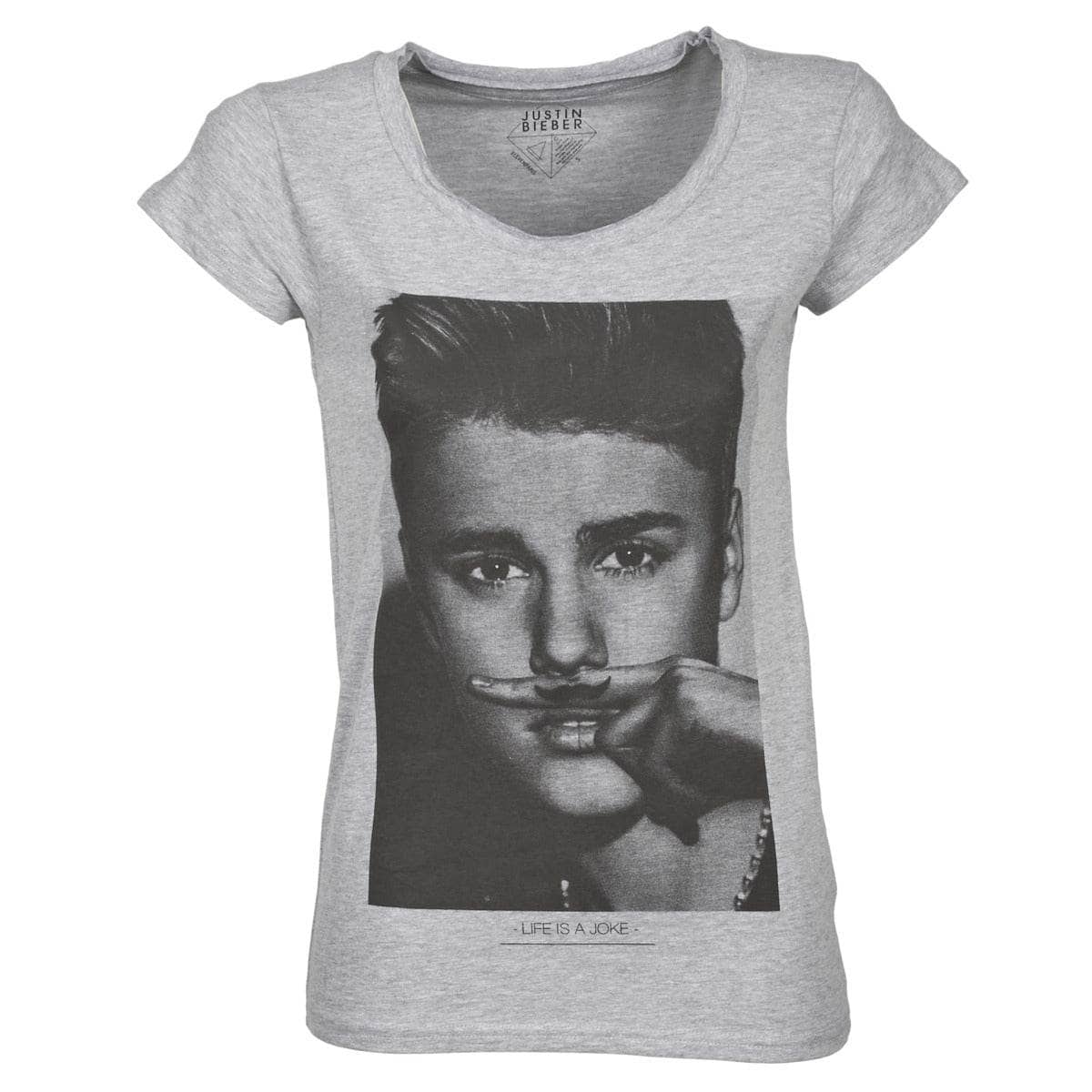 T-shirt Donna Eleven Paris BIEBER W Grigio