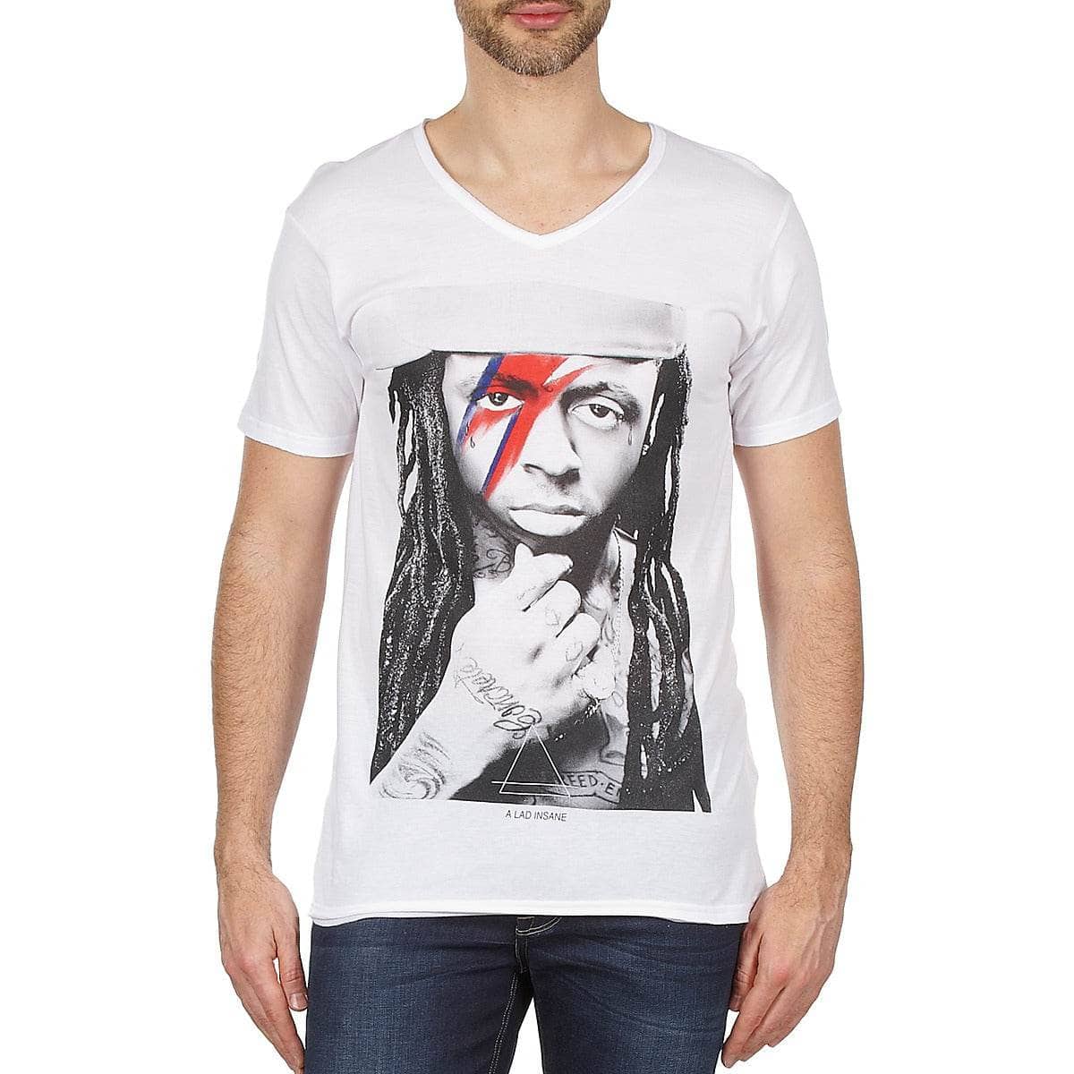 T-shirt Uomo Eleven Paris KWAY M Bianco