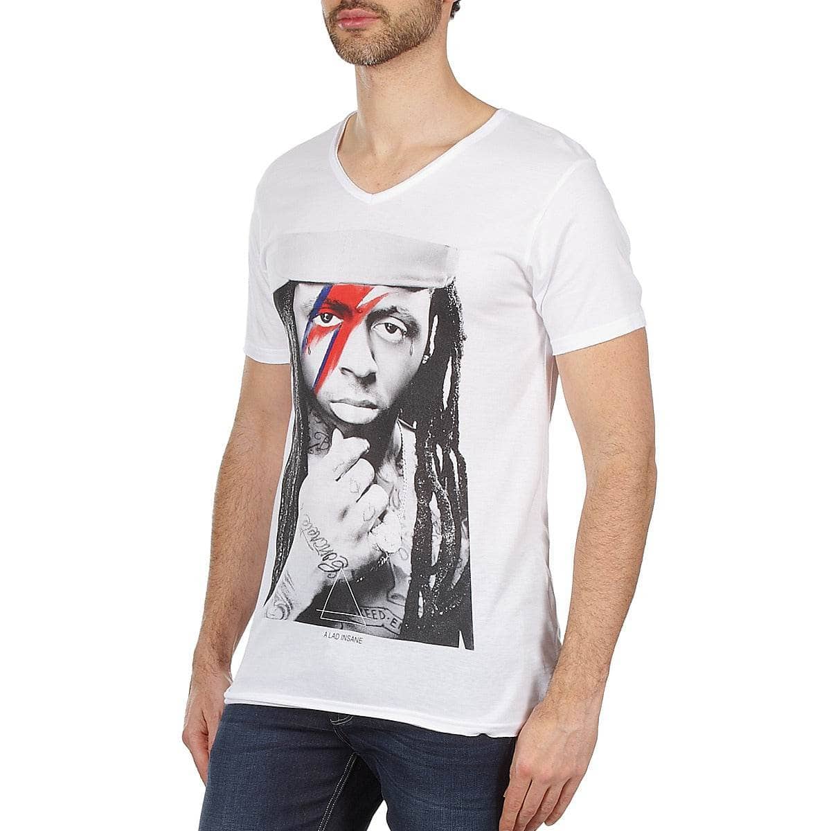T-shirt Uomo Eleven Paris KWAY M Bianco