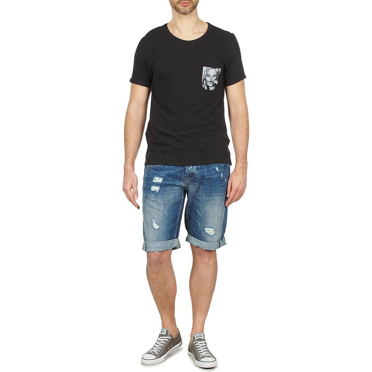 T-shirt Uomo Eleven Paris KMPOCK Nero
