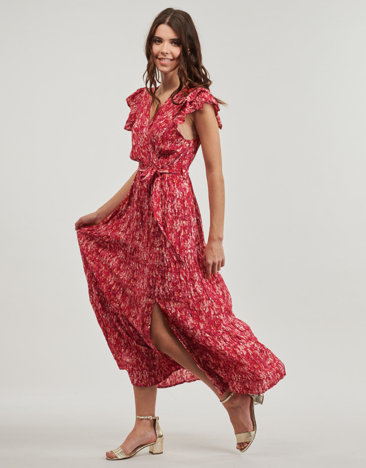 Abito lungo Donna Betty London YSMINA Rosa