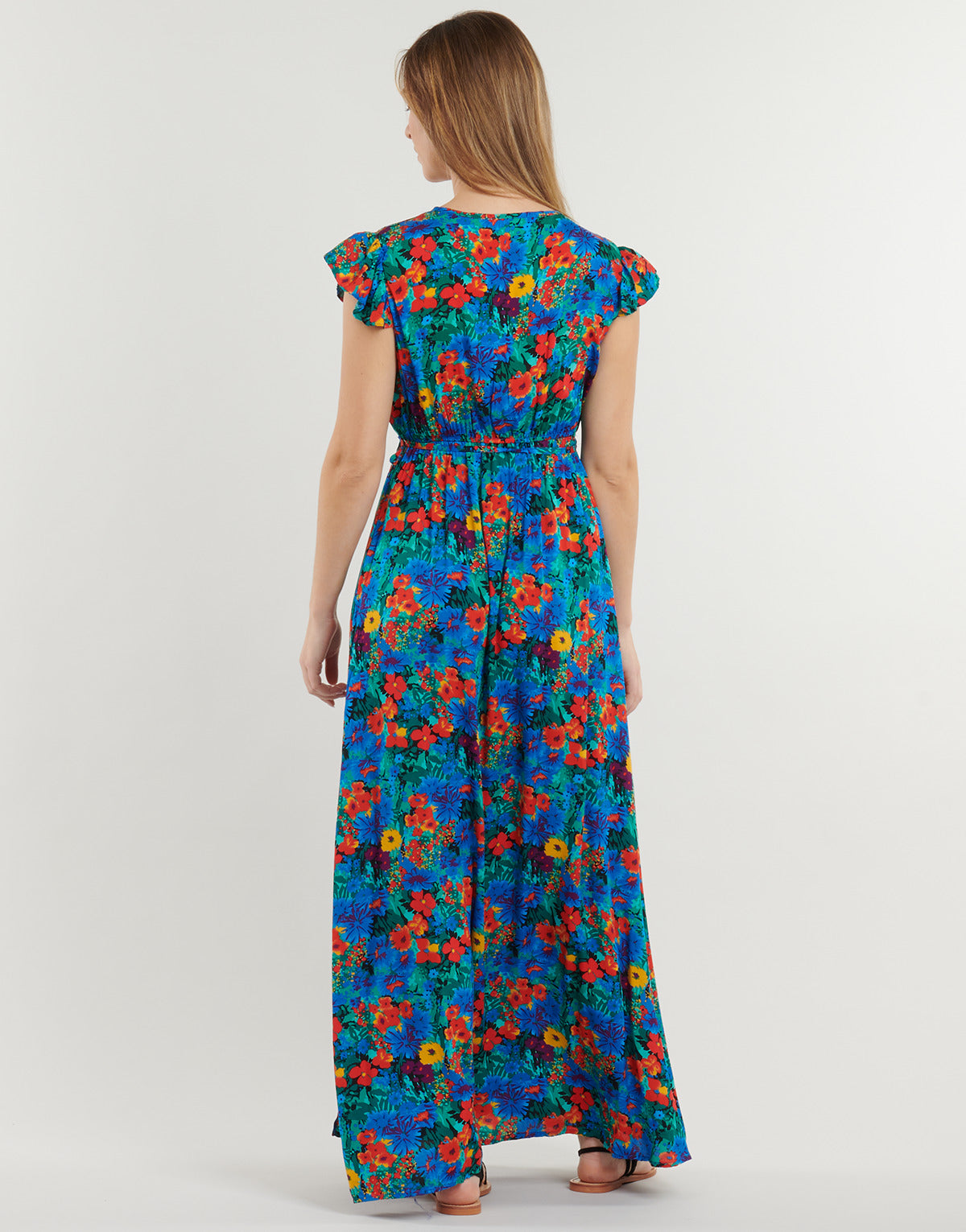 Abito lungo Donna Betty London YSMINA Multicolore