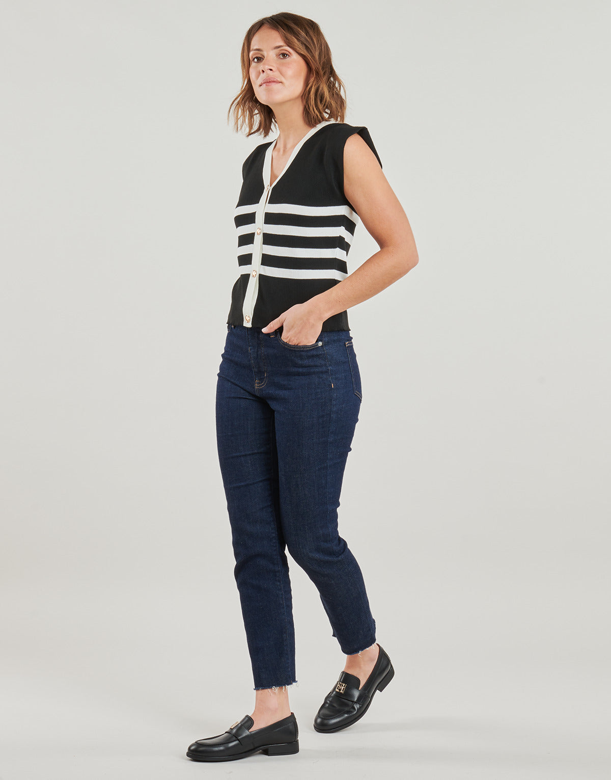 Camicetta Donna Betty London LANA Nero