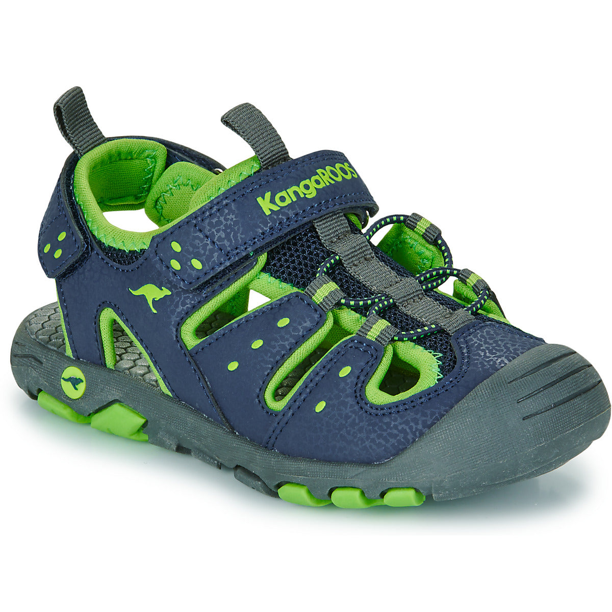 Sandali bambini ragazzo Kangaroos K-Trek Blu