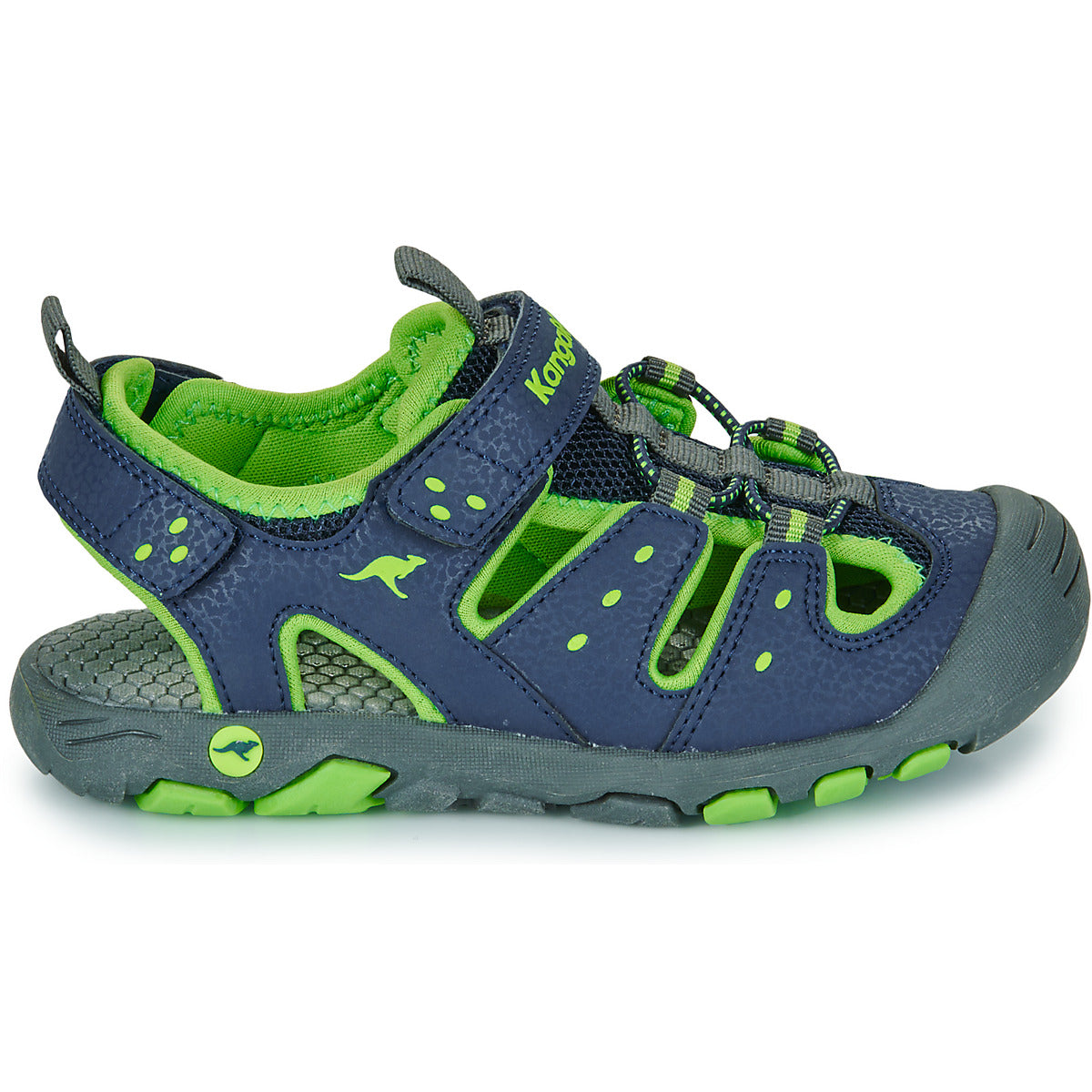 Sandali bambini ragazzo Kangaroos K-Trek Blu