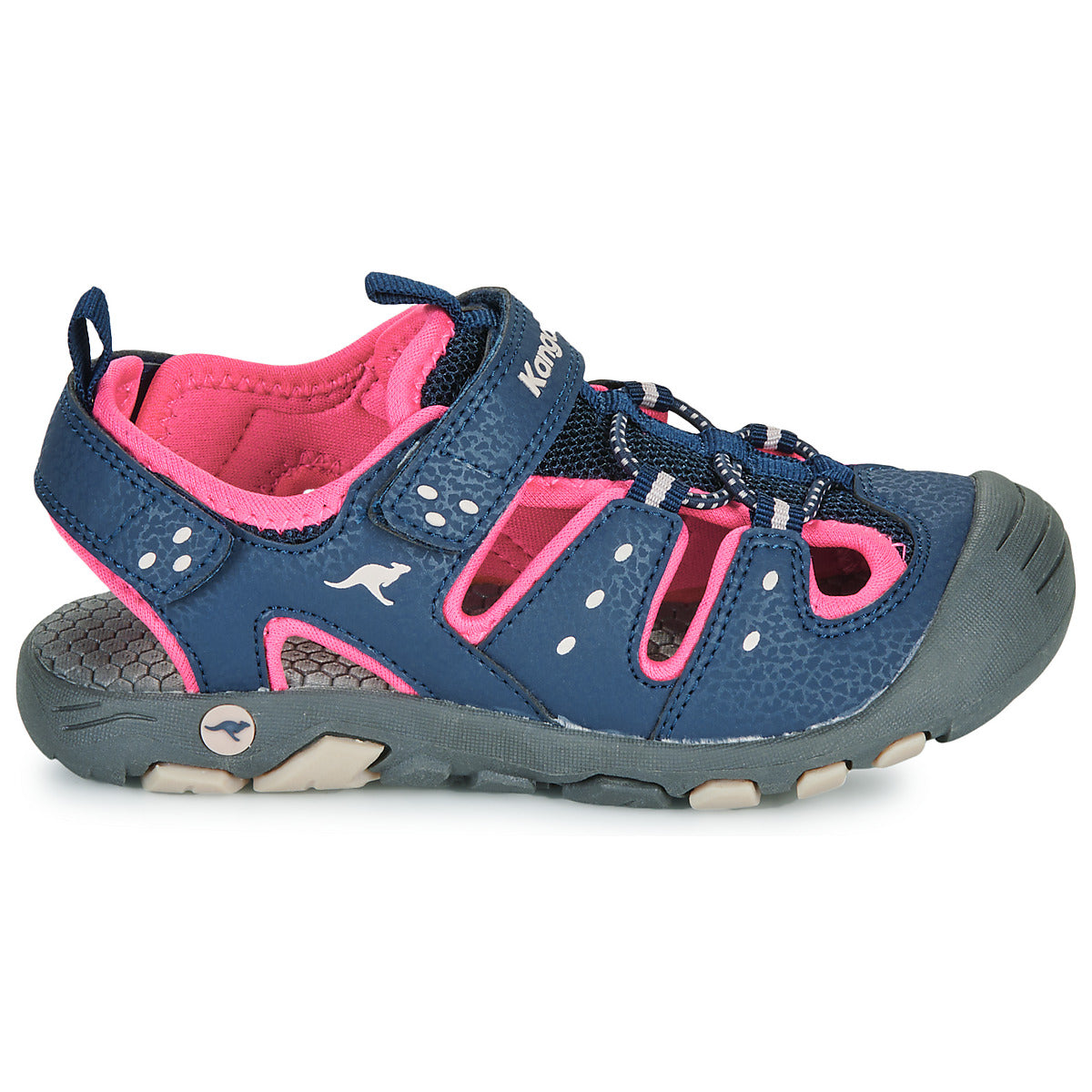 Sandali bambini ragazza Kangaroos K-Trek Blu