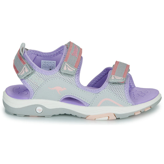 Sandali bambini ragazza Kangaroos K-Leni Nova Grigio