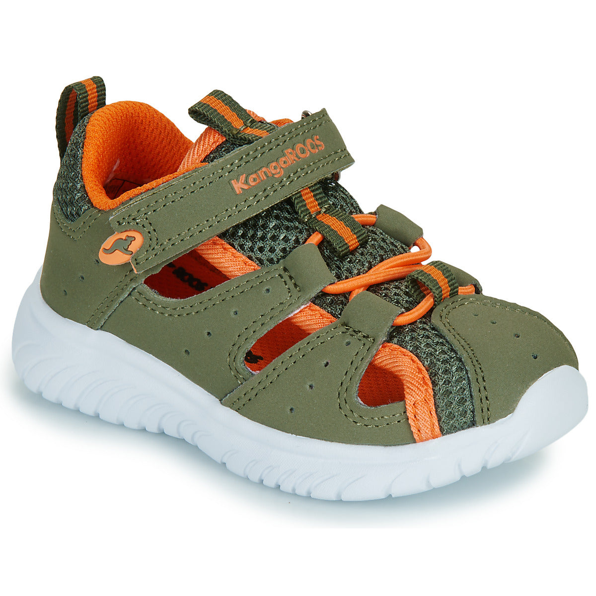 Sandali bambini ragazzo Kangaroos KI-Rock Lite EV Kaki
