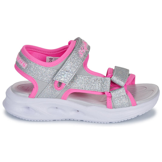 Sandali bambini ragazza Skechers 303024L-SLHP Argento