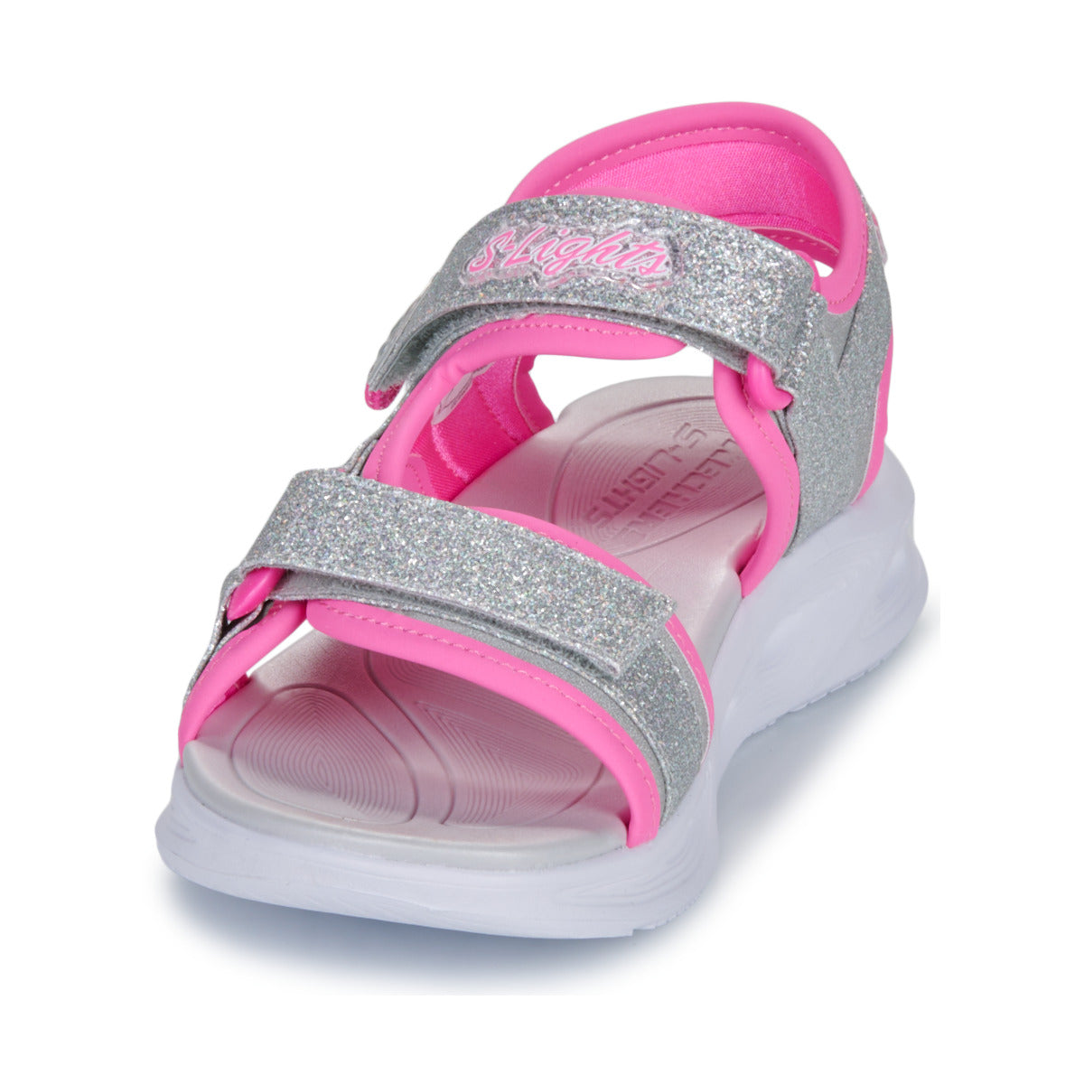 Sandali bambini ragazza Skechers 303024L-SLHP Argento