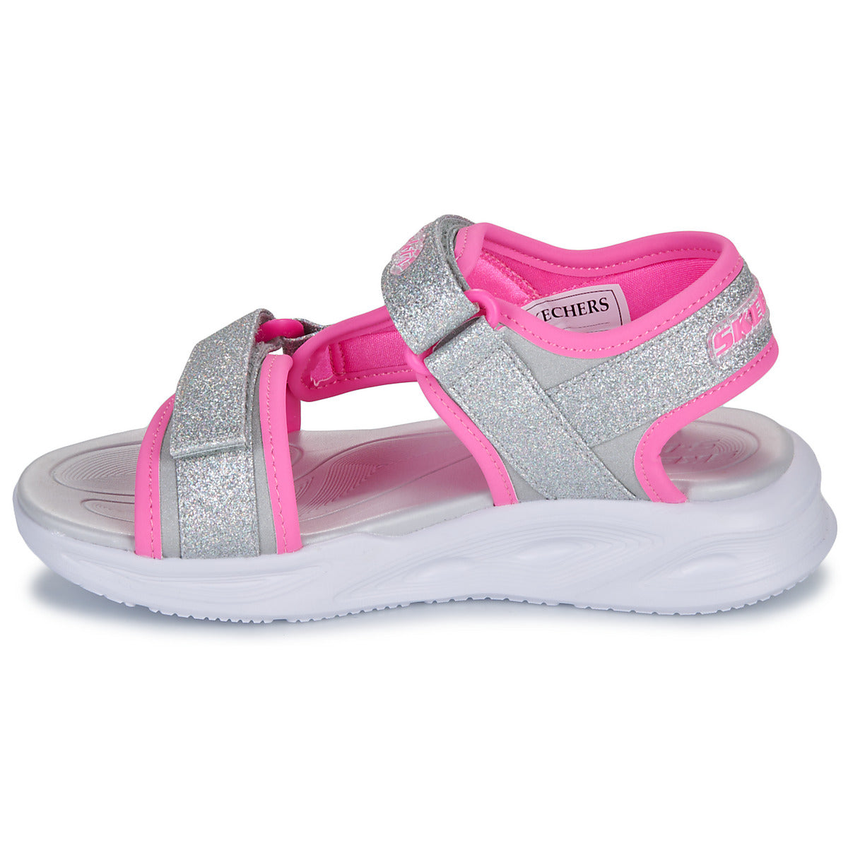 Sandali bambini ragazza Skechers 303024L-SLHP Argento